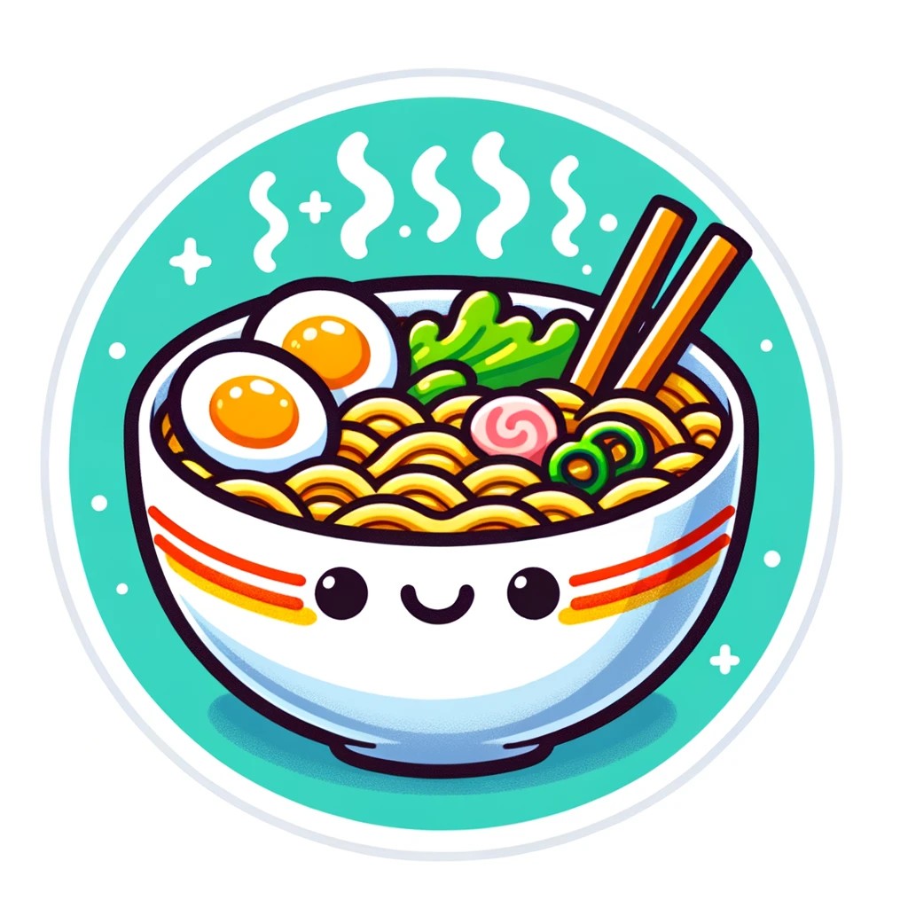 Ramen Vinyl Sticker