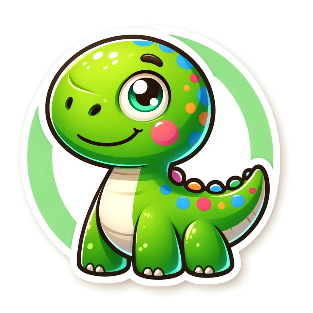 Dinosaur Vinyl Sticker